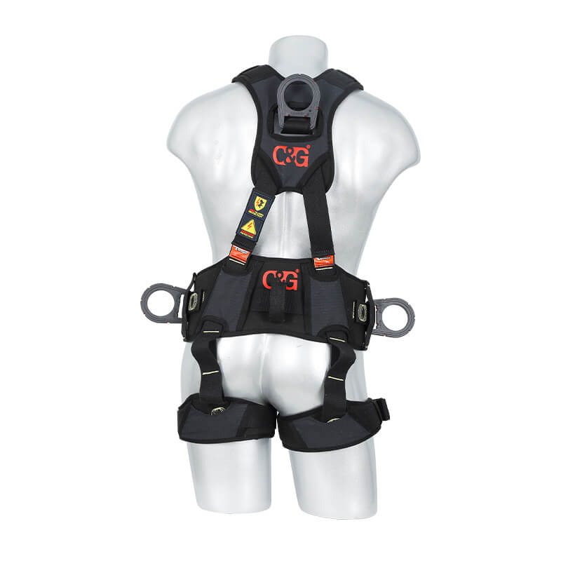 FA50608-ArcD -5掛點6調節點全身式安全帶-絕緣防電弧